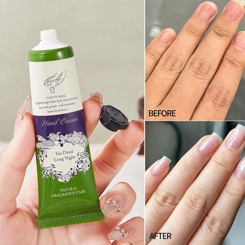 Hand Cream Set Natural Fragrance Daily Care Moisturizing Lotion Smooth Hand Skin Care with Floral Scent For All Skin Dry Hands 30g Each