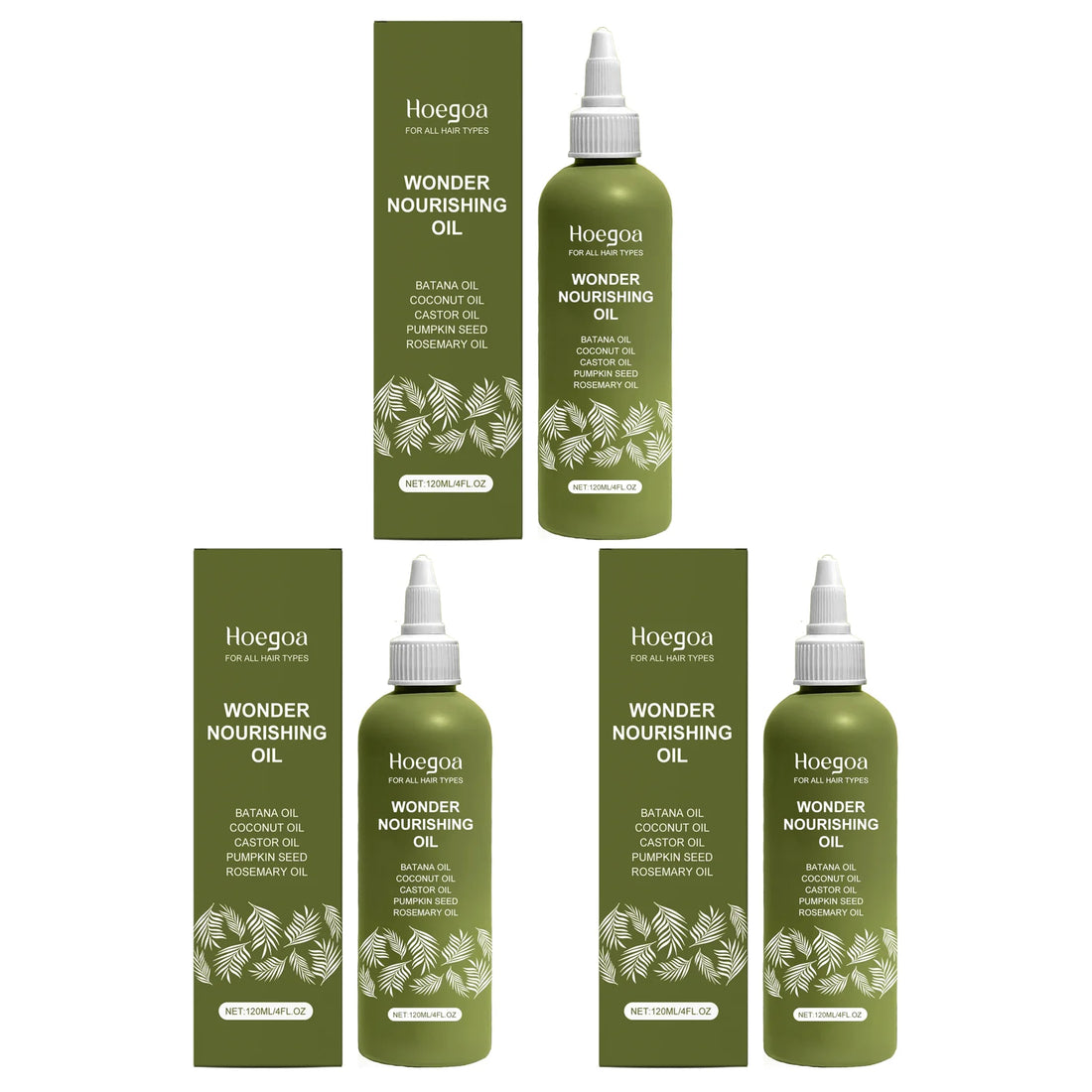 Batana Dense Hair Oil Hair Growth Prevent Hair Loss Repair Split Ends Damgaed Dry Soothing Scalp Strengthen Hair Regrowth Serum