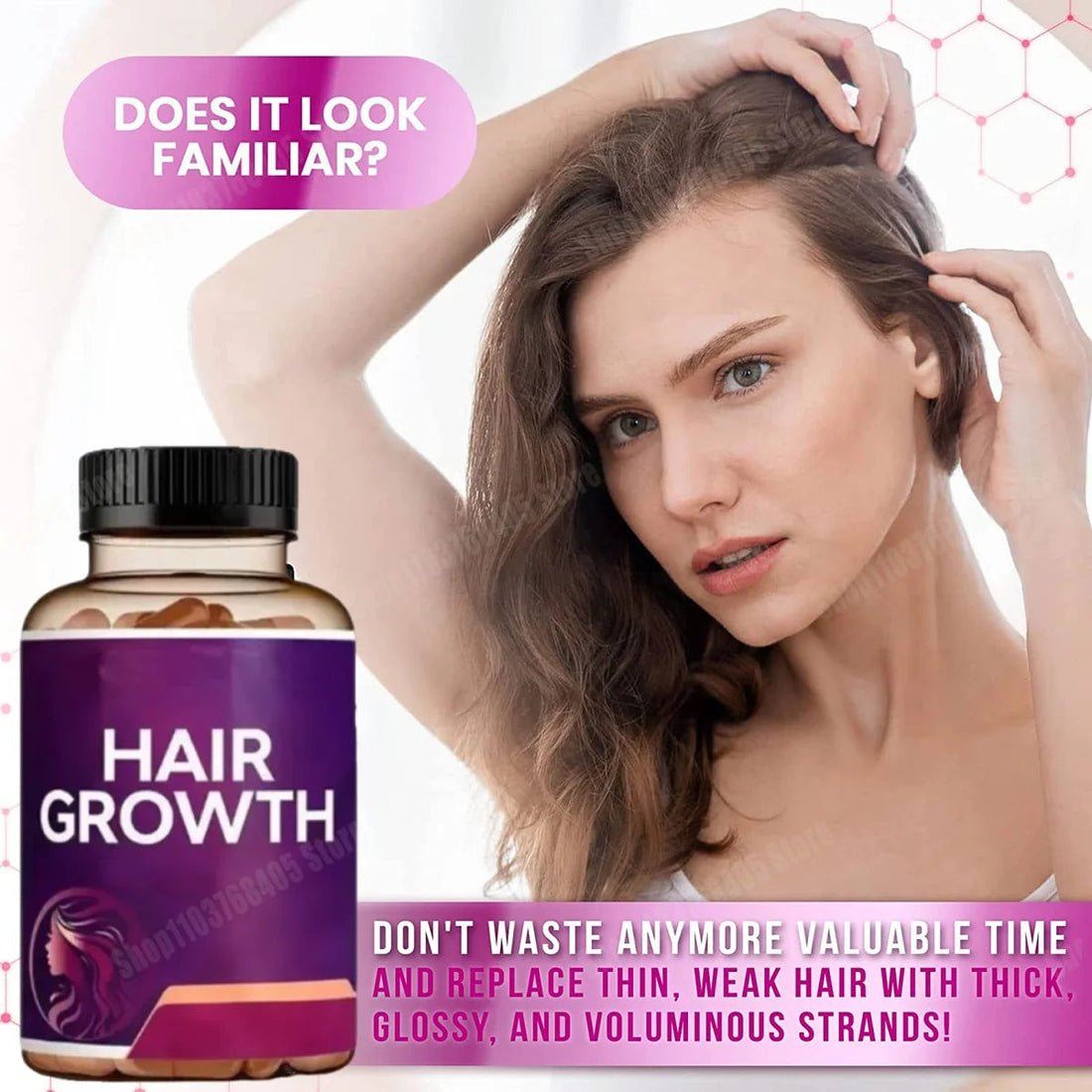 Unbelievable, replace sparse hair with thick hair Halalzen