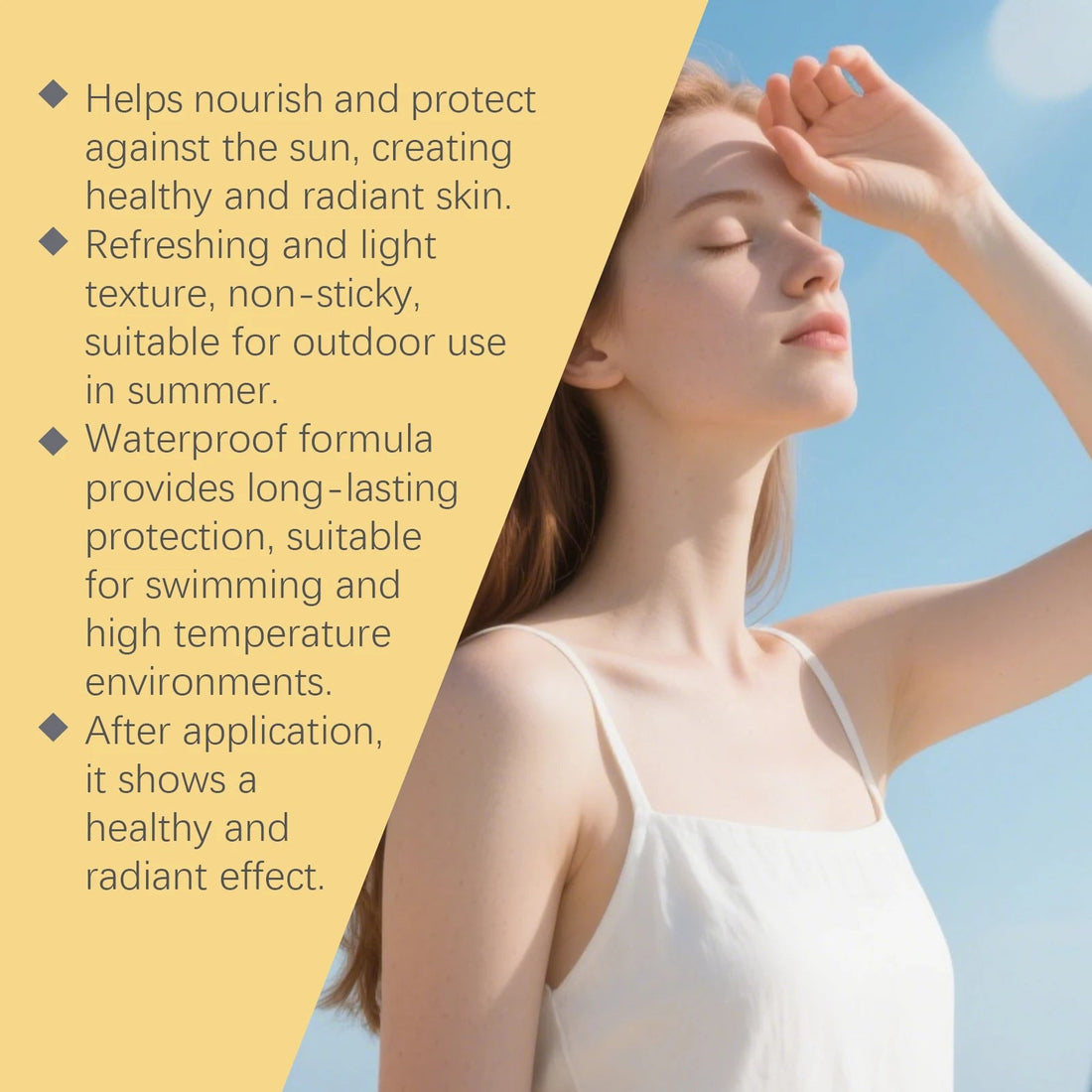 Coconut Shining Sunscreen Oil Reduce Sunburn Long Lasting Protection Skin Inhibit Melanin Production Waterproof UV Resistant Oil Halalzen