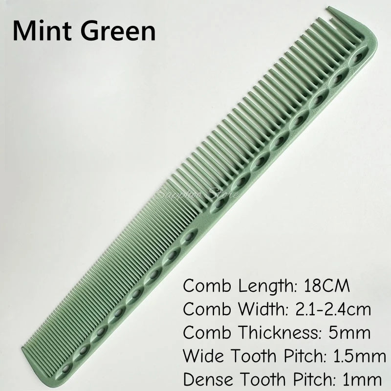 1PC 18cm Professional Hairdressing Haircut Comb Double Headed Anti Static High Temperature Resistance Salon Hair Styling Tools