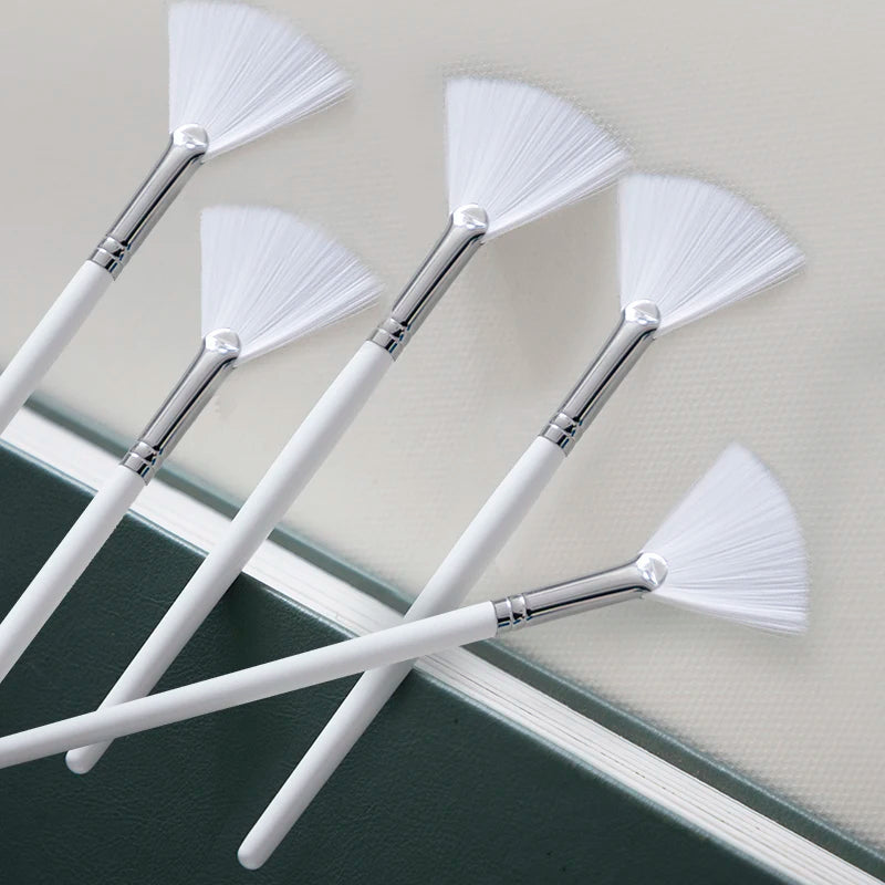 Fireflies DIY Face Mask Brush Set Soft Applicator Brushes Makeup Tools Includes Soft Fan Facial Brushes Acid Applicator Brush Halalzen