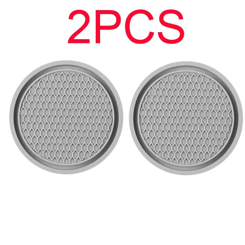 Car Non-slip Water Cup Pad Rhinestone Decoration Auto Interior For Useful Things For Cars Car Duck Ornaments Interior