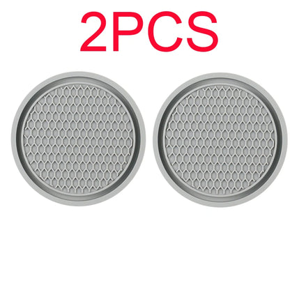 Car Non-slip Water Cup Pad Rhinestone Decoration Auto Interior For Useful Things For Cars Car Duck Ornaments Interior