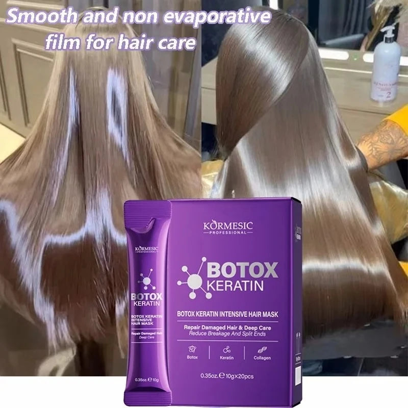 5 Seconds Keratin Hair Mask, Magical Repair for Dry Frizzy Damaged Hair,Deep Moisturize&Nourishing Treatment for Soft Shiny Hair Halalzen