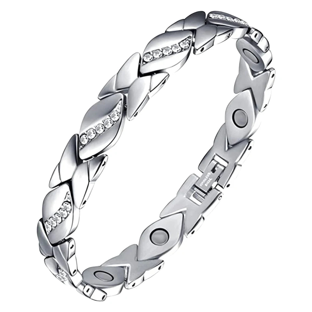 Ultra Magnetic Copper Bracelets with 3500 Gauss Magnets – Health Care Jewelry Gift for Men & Women