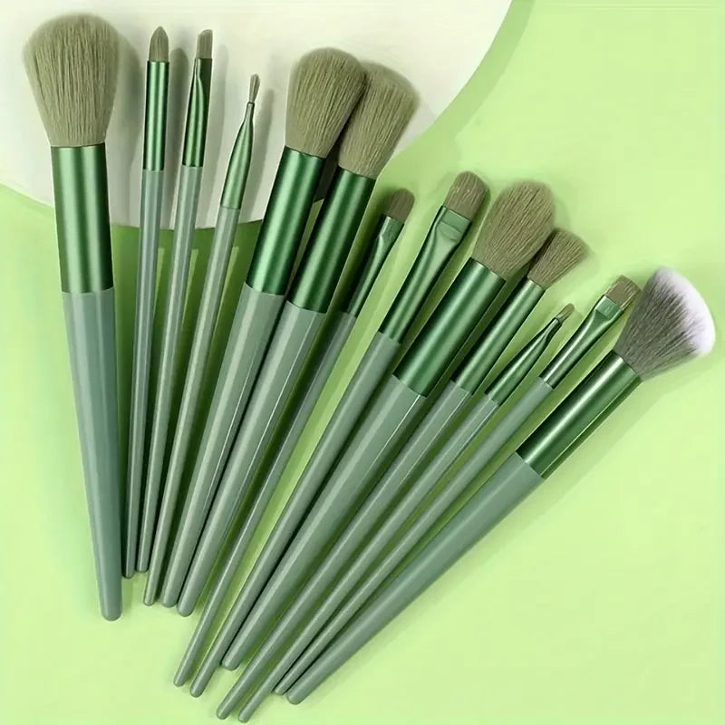 13Pcs Makeup Brushes Set Soft Fluffy Eye Shadow Highlighter Concealers Brush Blush Loose Powder Brush Blending Women Beauty Tool