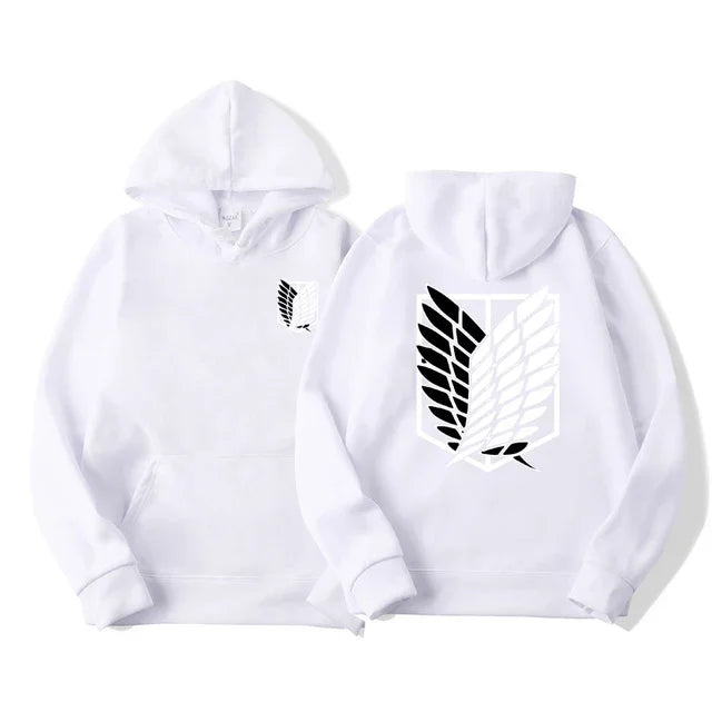 New Attack on Titan Men's Hoodie Anime Hoodies Men Women Streetwear Pullover Harajuku Hoodies Sweatshirt Clothes Male Sportswear