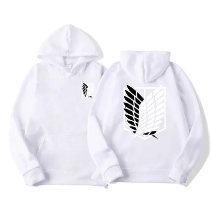 New Attack on Titan Men's Hoodie Anime Hoodies Men Women Streetwear Pullover Harajuku Hoodies Sweatshirt Clothes Male Sportswear