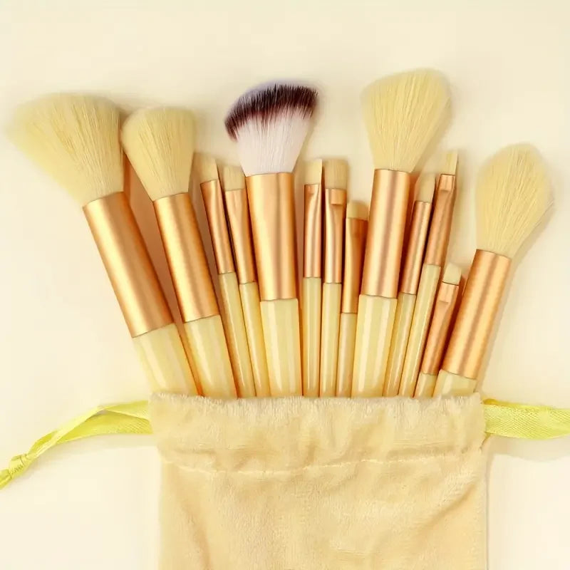13Pcs Makeup Brushes Set Soft Fluffy Eye Shadow Highlighter Concealers Brush Blush Loose Powder Brush Blending Women Beauty Tool