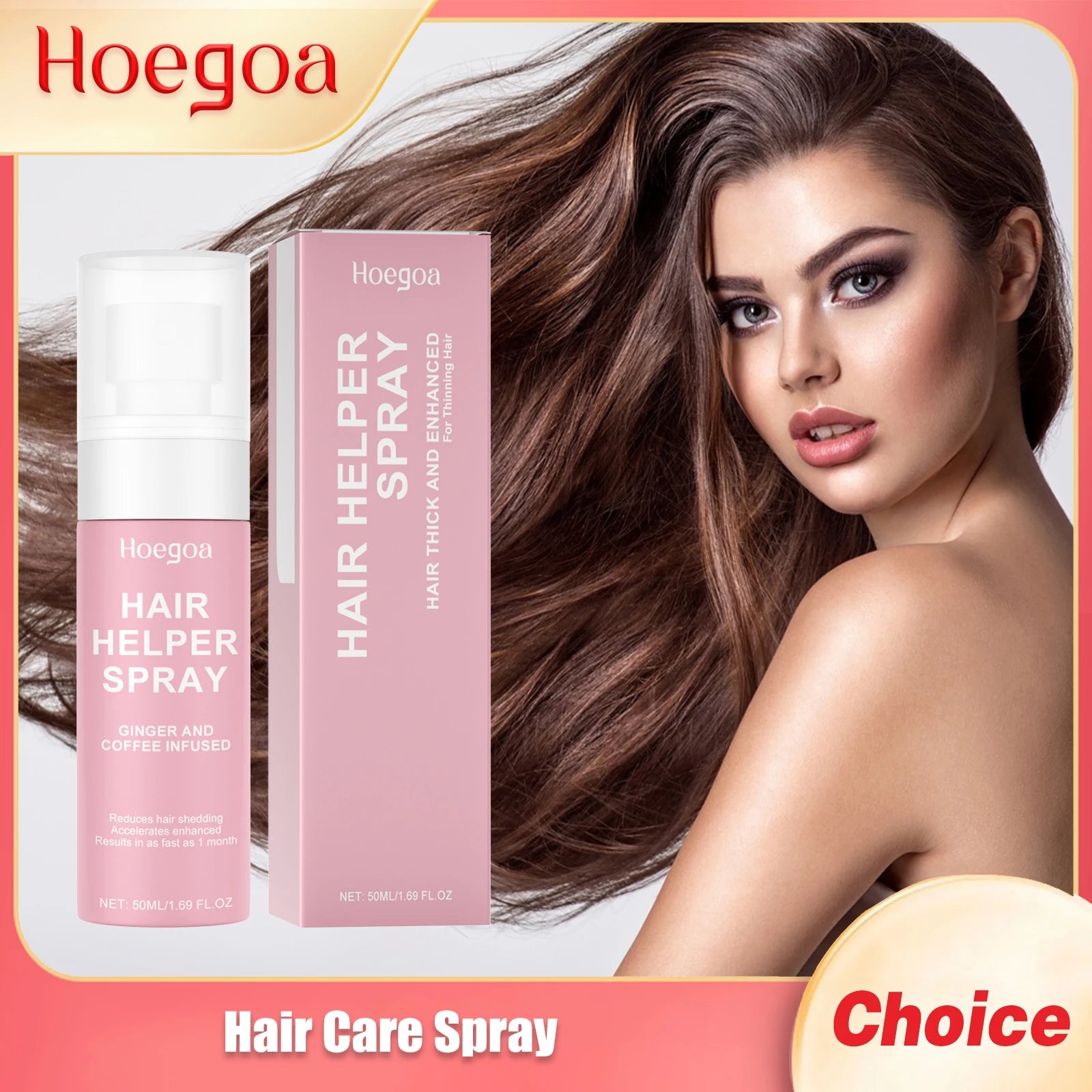 HOEGOA Hair Moisturizing Spray Reduce Loss Improving Quality Relieve Scalp Oiliness Removing Dandruff Smoothing Hair Cares Spray