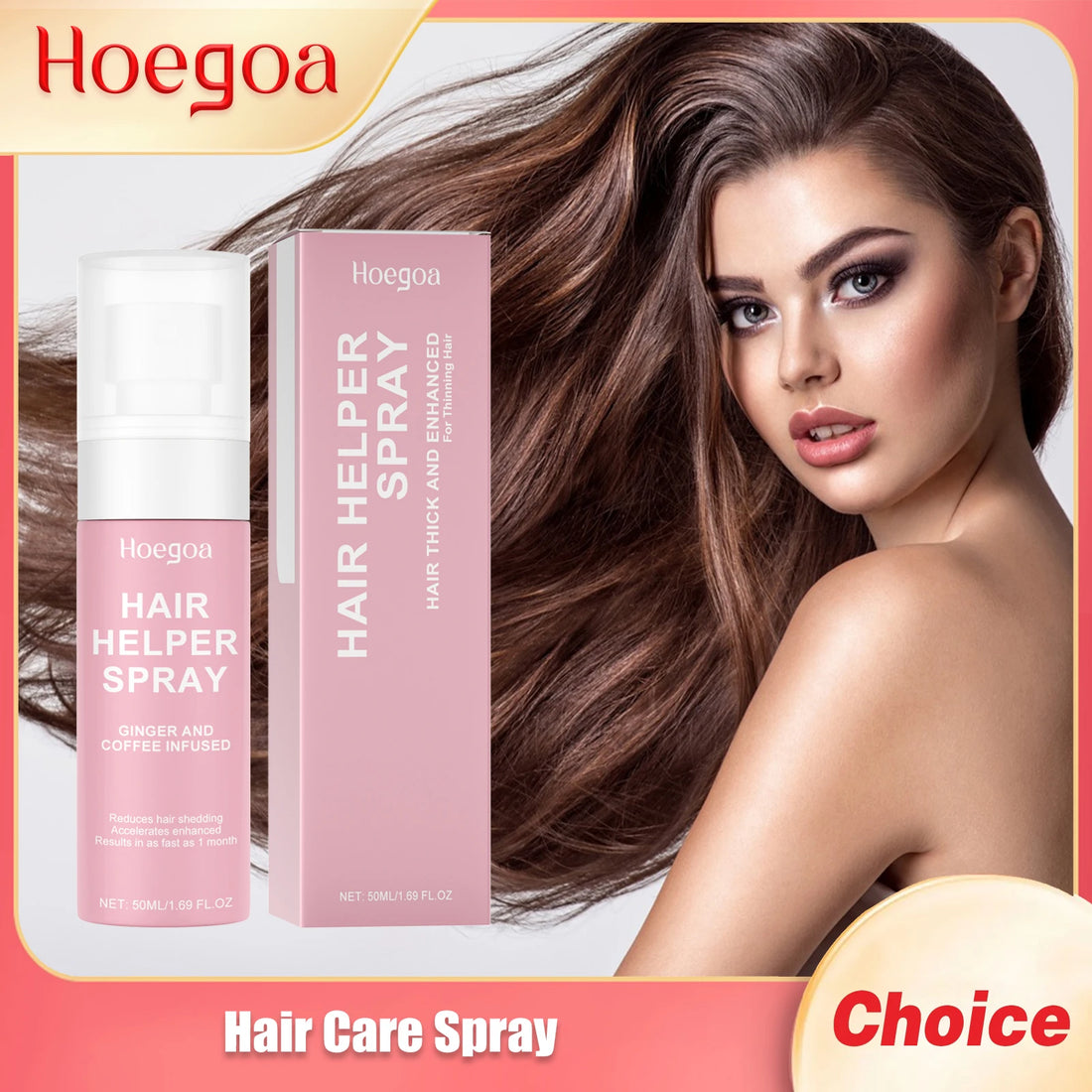 HOEGOA Hair Moisturizing Spray Reduce Loss Improving Quality Relieve Scalp Oiliness Removing Dandruff Smoothing Hair Cares Spray