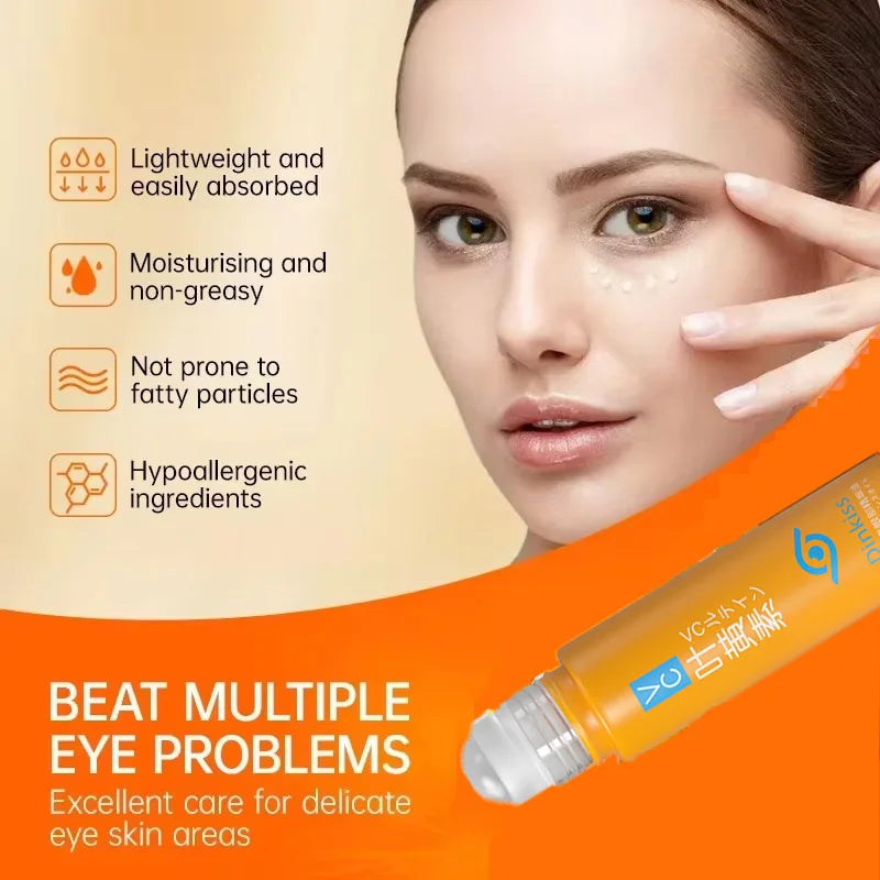 Anti Dark Circle Eye Serum Oil Retinol Anti Wrinkle Firming Skin Remove Eye Bag Fade Fine Line Whitening Brighten Eye Care Korea Halalzen