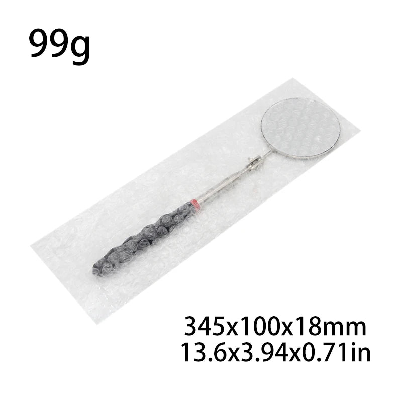 Miroir de détection pliable, réflecteur rotatif à 360 degrés, accessoire universel pour la réparation automobile, miroir d'inspection télescopique inférieur