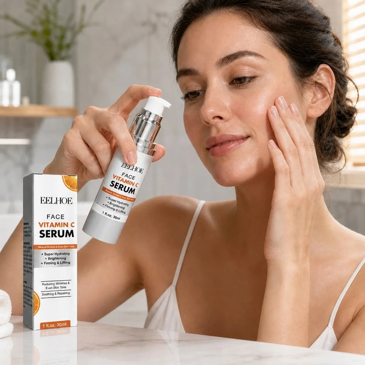 US Local 30ml Vitamin C Face Serum For Women Brightening Anti-Wrinkle Hydrating Niacinamide Ascorbic Acid Firming Lifting Soothing Repairing