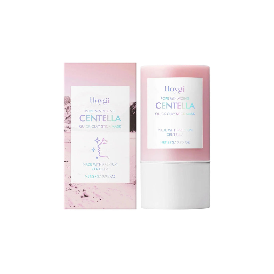 Centella Asiatica Clay Mask Stick Soothing Calming Skin Easy Application Deep Cleansing Face Oil Control Nourish Facial Cleanser Halalzen
