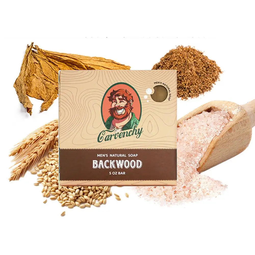 Multi Scent Natural Men's Bath Soap Coconut Oil Gentle Moisturizing Body Soap Hydrating Coconut Oil Body Cleanser Soap