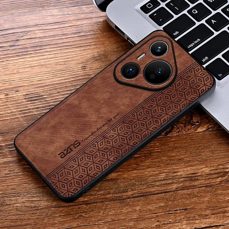 For Huawei Pura 70 Ultra Pura 70 Pro Luxury Leather Elite Shock proof Cell Phone Cases For Pura 70 Protective Phone Shell Case