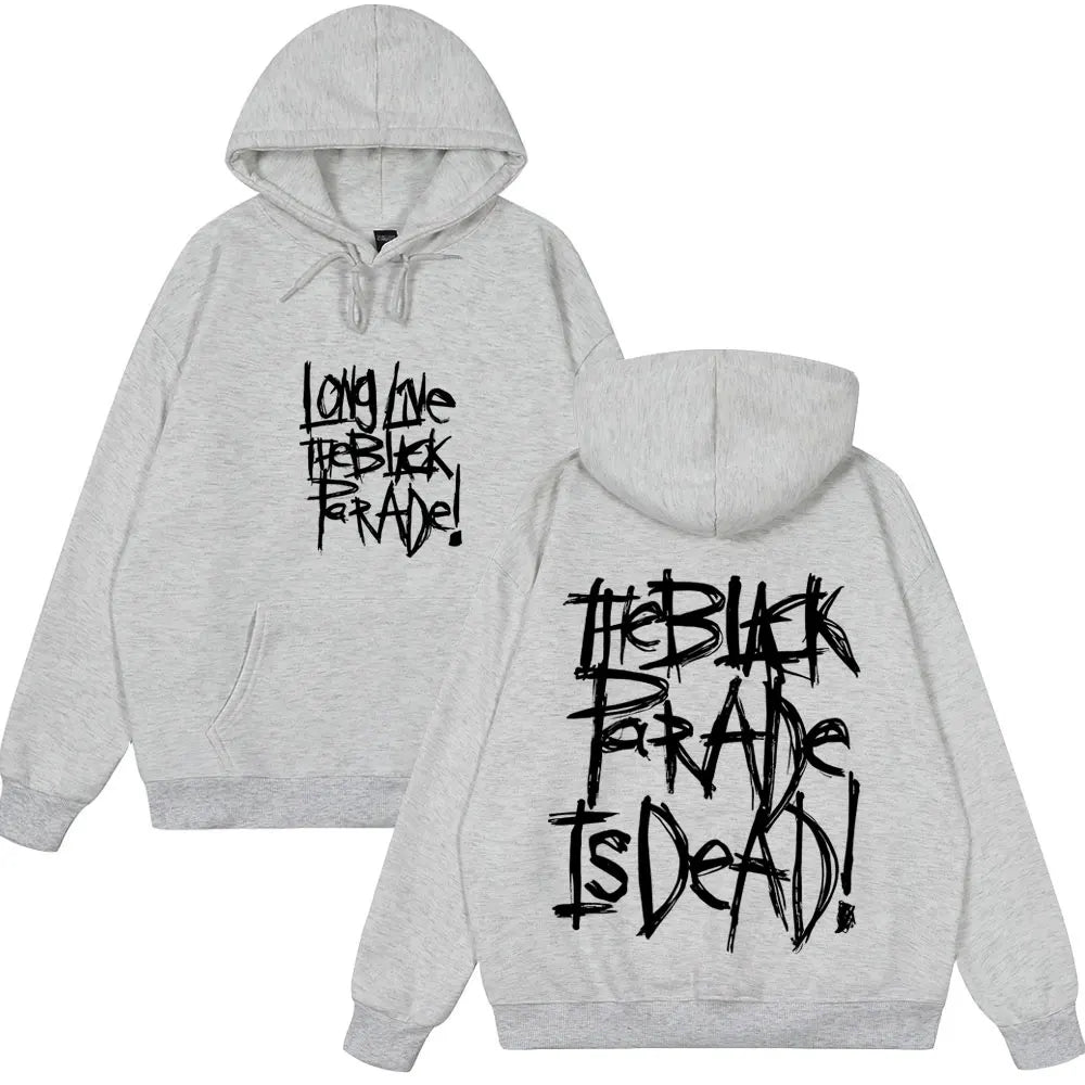 My Chemical Romance MCR Band Hoodies Women Couple Winter Hoodie Hip-hop Tracksuit Classic Hoody Spring Fashion Winter Loose Wear