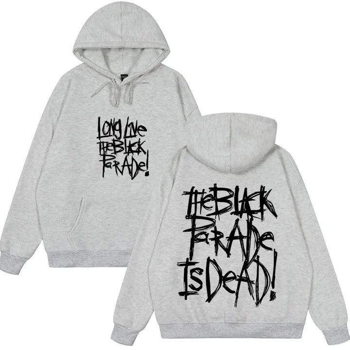 My Chemical Romance MCR Band Hoodies Women Couple Winter Hoodie Hip-hop Tracksuit Classic Hoody Spring Fashion Winter Loose Wear