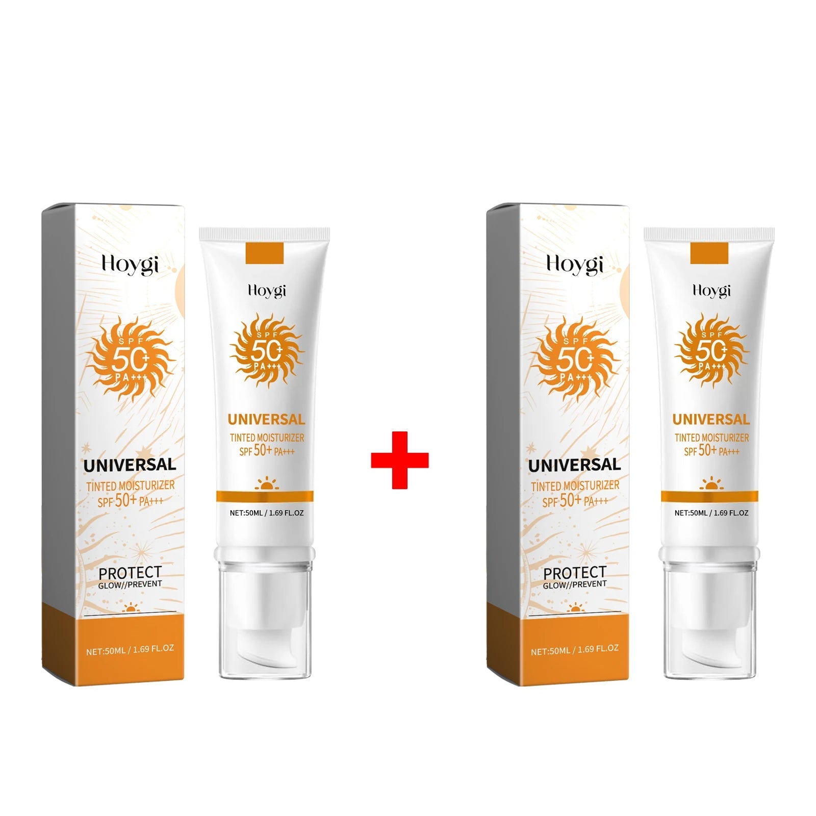 All in One Spf50 Sunscreen Brightening Foundation Cream Cover Anti UV Face Moisturizer Isolation Bleaching Sunscreen Lotion 50ml Halalzen