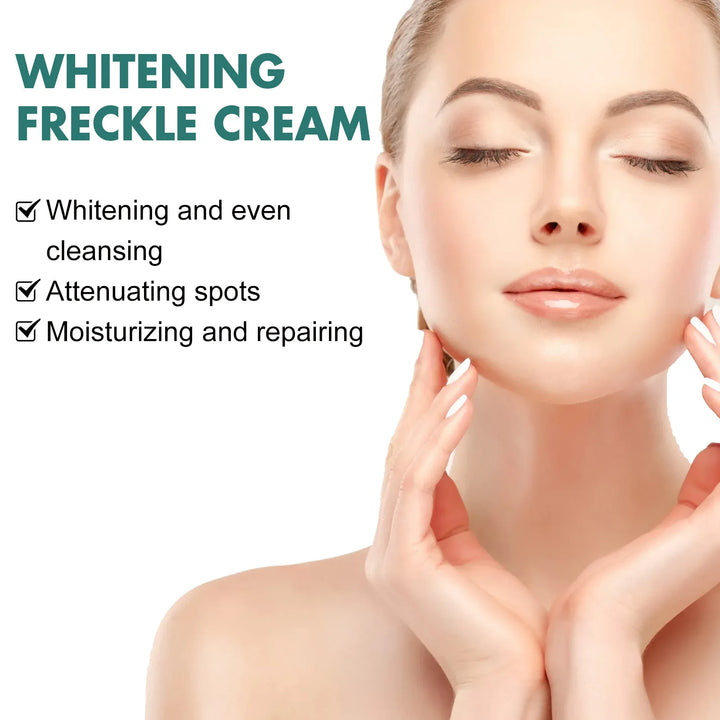 Whitening Freckle Cream Remove Acne Age Spot Melanin Sunburn Repair Anti Pigmentation Even Skin Tone Brighten Melasma Remover