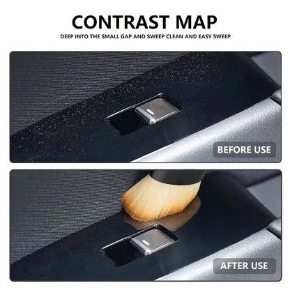 Car Air Conditioner Outlet Dashboard Cleaning Brush Auto Interior Dust Brush for Mercedes Benz W211 W203 W204 W210 W124 W202 CLA
