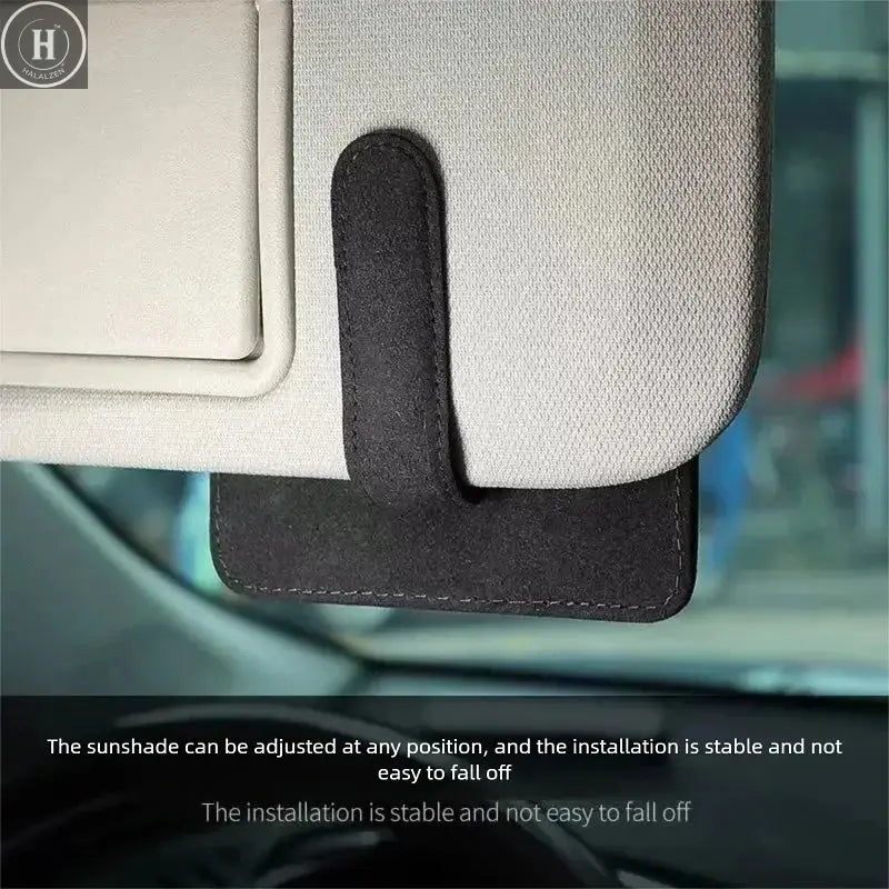 Car Sun Visor Glasses Storage Bag Card Ticket Holder Multi-pocket For Mini Cooper JCW Works R56 R50 F54 F55 F56 F57 F60 R52 R53 HALALZEN