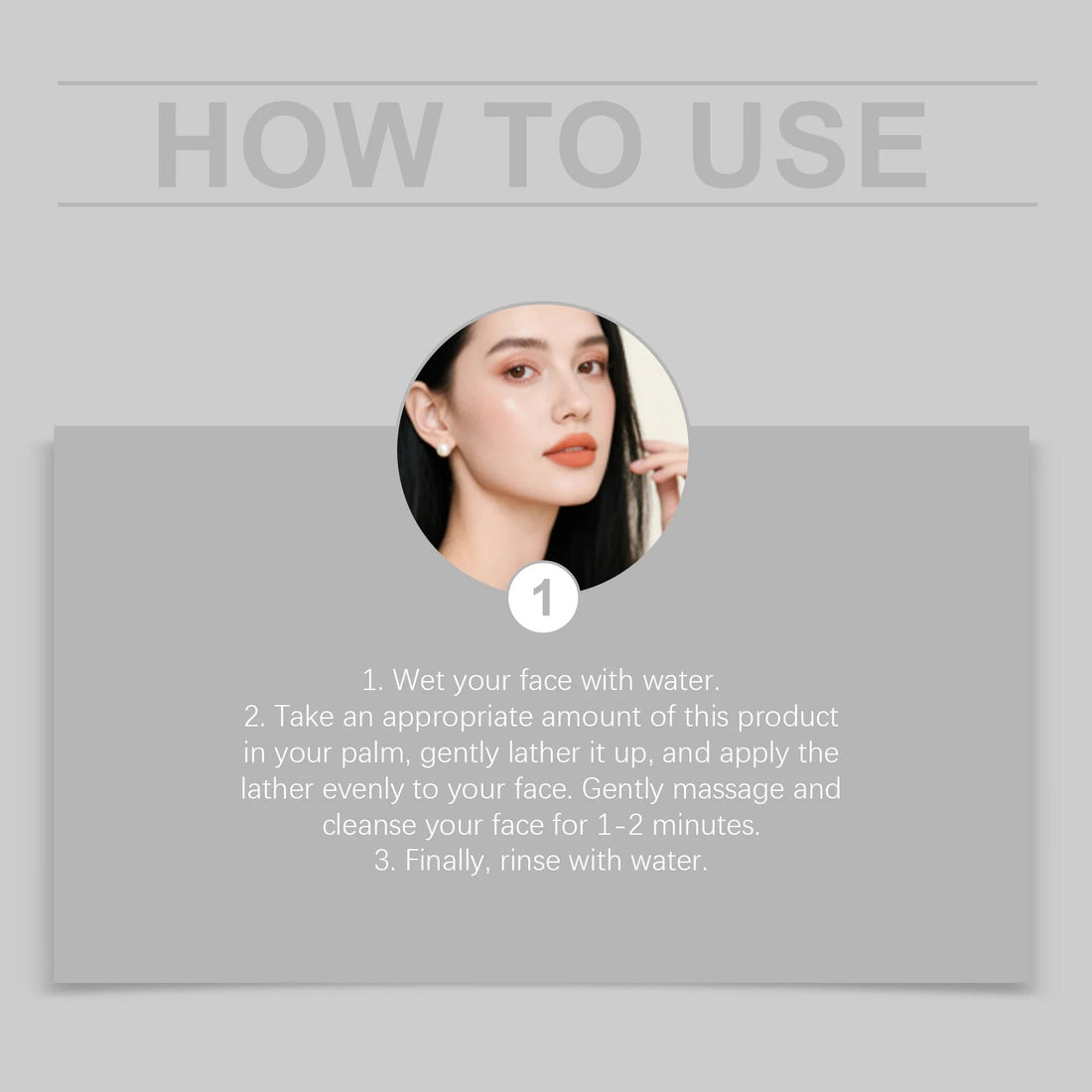 HOYGI Facial Cleansing Gel Oil Control Moisturizing Face Wash Anti-Acne Pore Refining Blackhead Remover Gentle Brightening Skin Halalzen