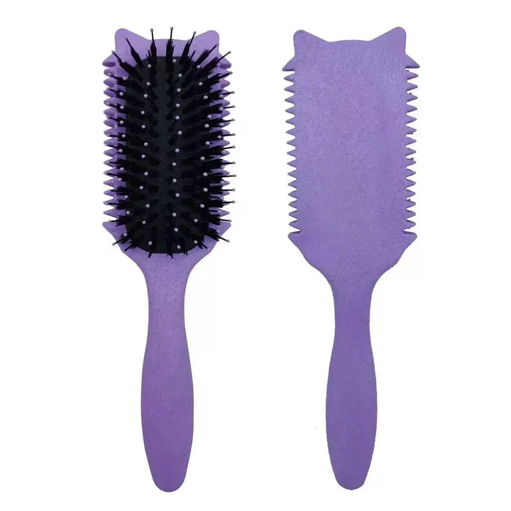 Soft Bristle Curly Hair Shaping Styling Brush For Men Women Portable Household Daily Hair Care Supply