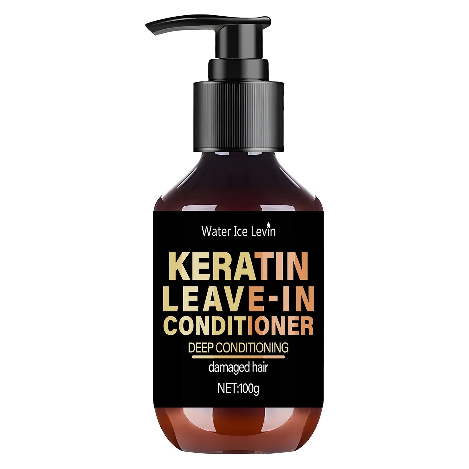 Keratin Leave-In Conditioner, Biotin & Collagen-Infused, Deeply Moisturizes Damaged Hair for Soft, Shiny Texture & Hair Charm