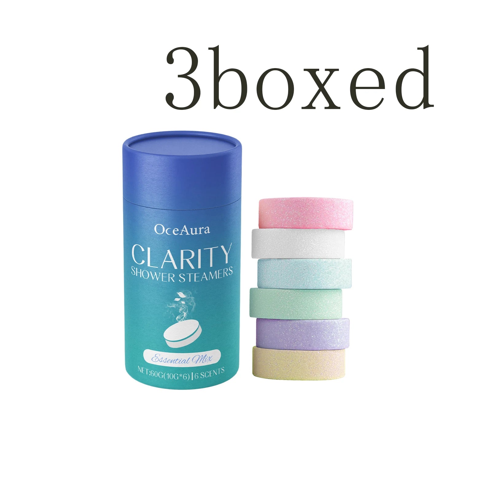 Aromatherapy Shower Tablets - Gentle Cleansing & Deep Moisturizing, Long-Lasting Fragrance, Lightens & Nourishes Skin Halalzen