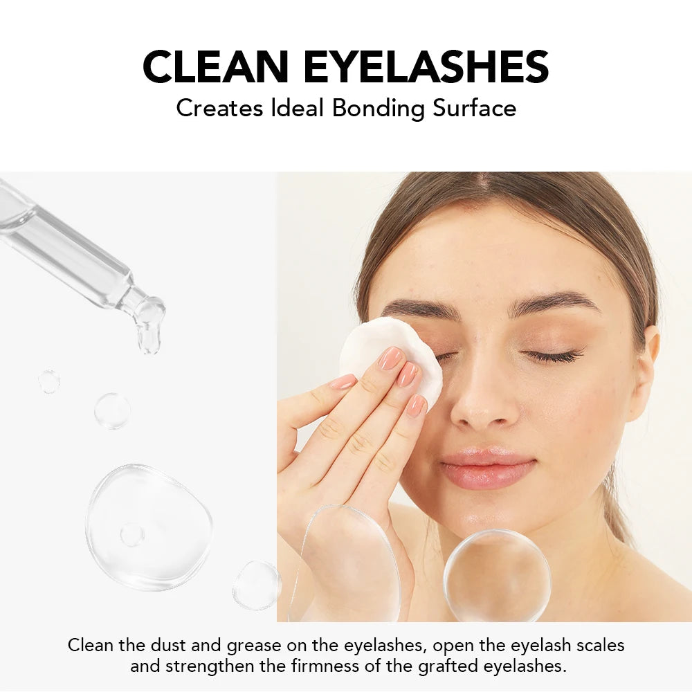Pre-Treament Primer Clean Lashes Super Bonder For Eyelash Extension Quick Drying Long Last Grafting Eyelash Glue NATUHANA Halalzen