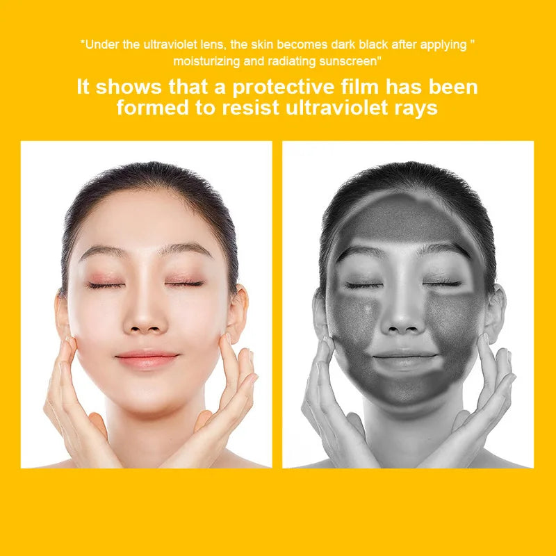Sunscreen SPF50+ Facial Body Sunscreen Whitening Sun Cream Sunblock Skin Protective Cream Anti-Aging Oil-control Moisturizing Halalzen