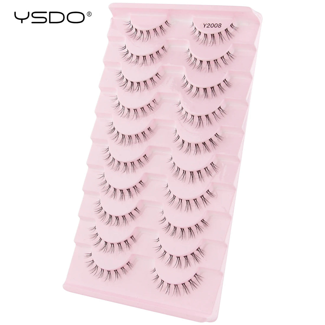 YSDO Half Eyelashes 3/10 pairs Natural Full False Eyelashes 3d Lashes  Cat Eye Fake Eyelashes Extension Faux Cils Makeup Tools Halalzen