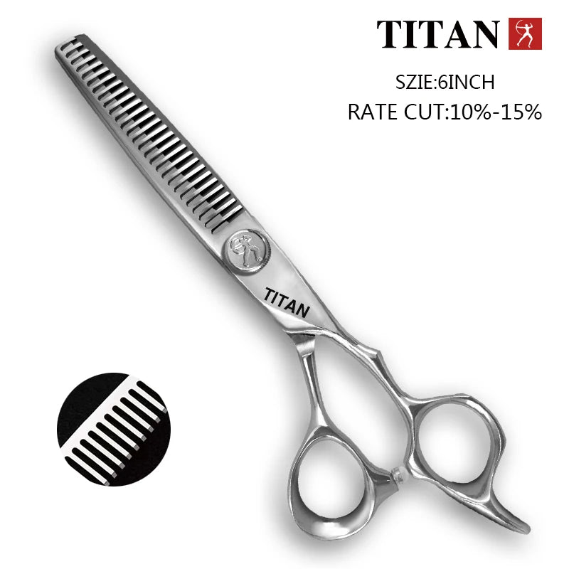 Titan 6 Inch Cut Well Hairdressing Professional Barber Hair Scissors for Hair