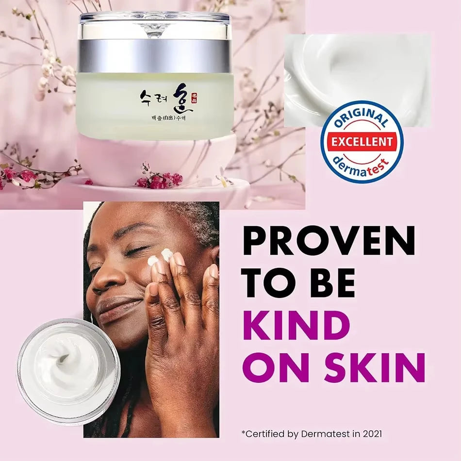 50g Collagen Firming Korean Skincare Cream: Deep Hydration, Reduces Fine Lines, Anti-Aging, Brightening Face Cream Halalzen