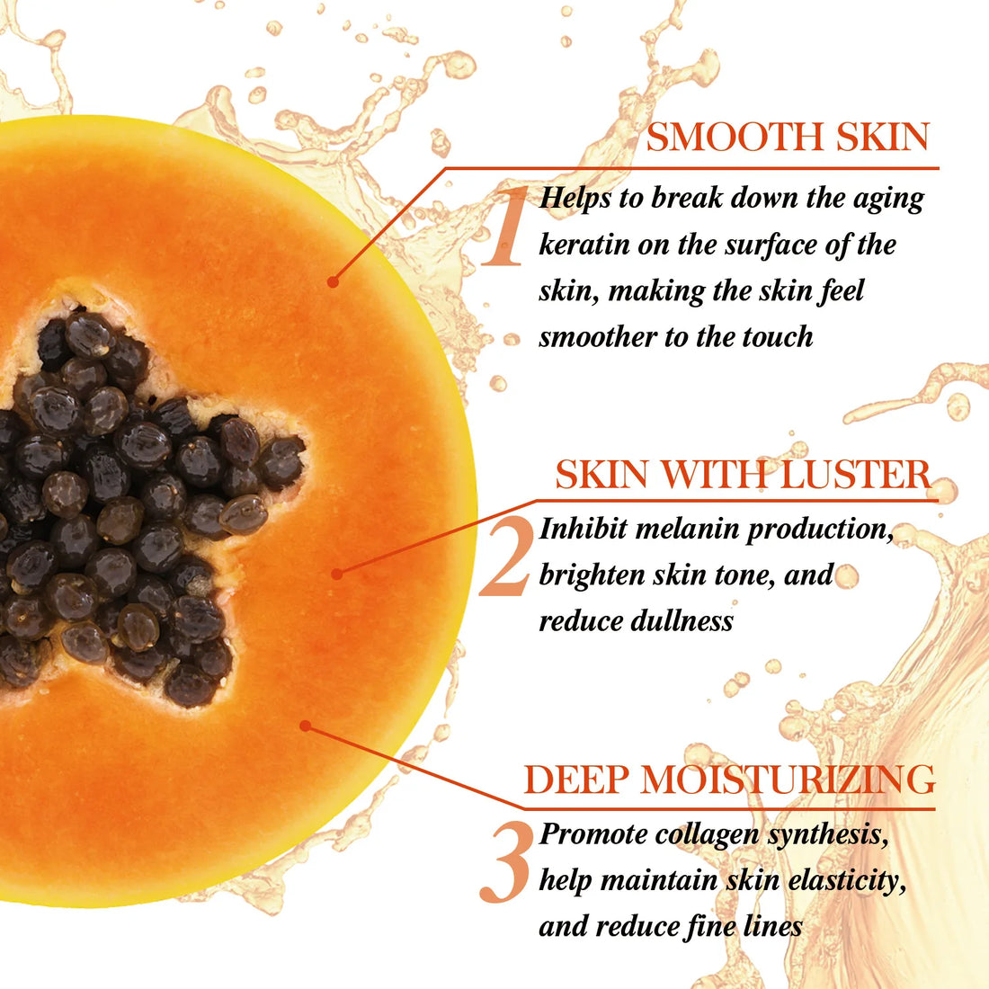 Danliss Papaya Skin Whitening Lotion with SPF6 – 100ml Body & Foot Moisturizer for Even Tone, Antioxidant & Sun Protection.