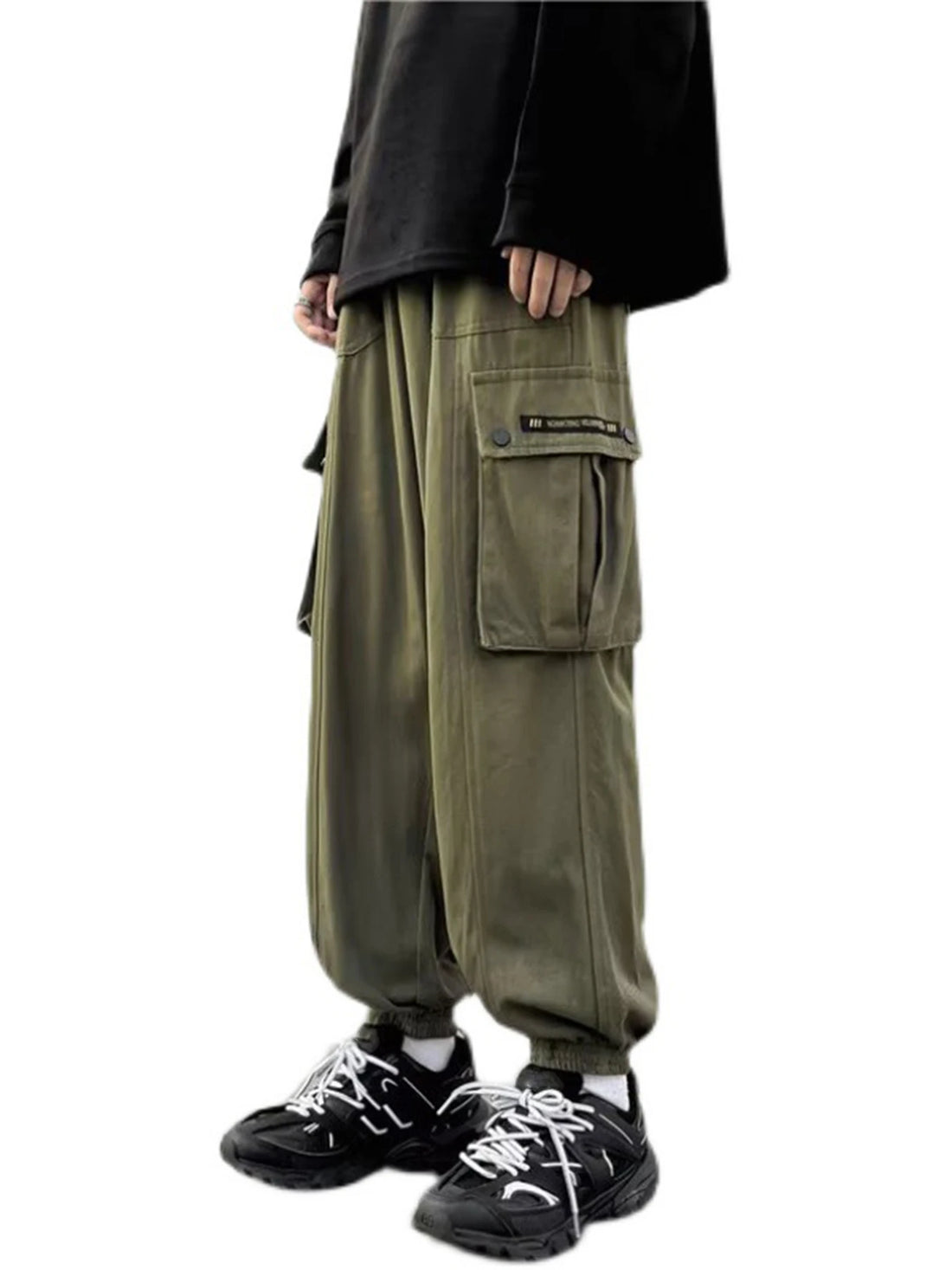 Cargo pants men's underpants underpants pant pants pants large ankle bottom pants work easy pants work fit pantsSummer andWinter