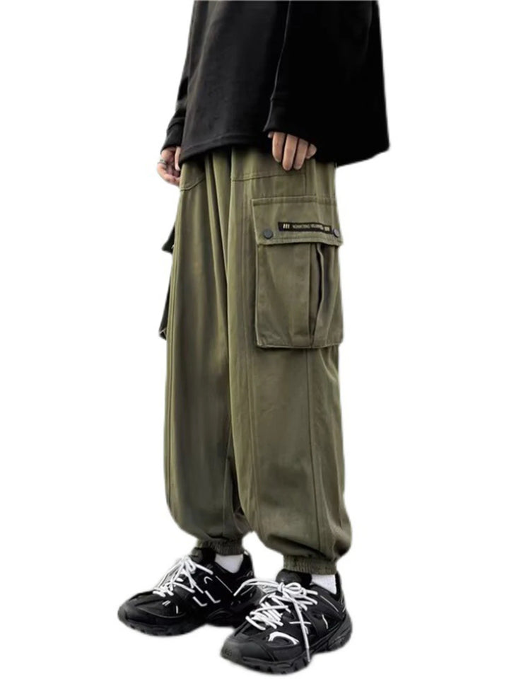 Cargo pants men's underpants underpants pant pants pants large ankle bottom pants work easy pants work fit pantsSummer andWinter