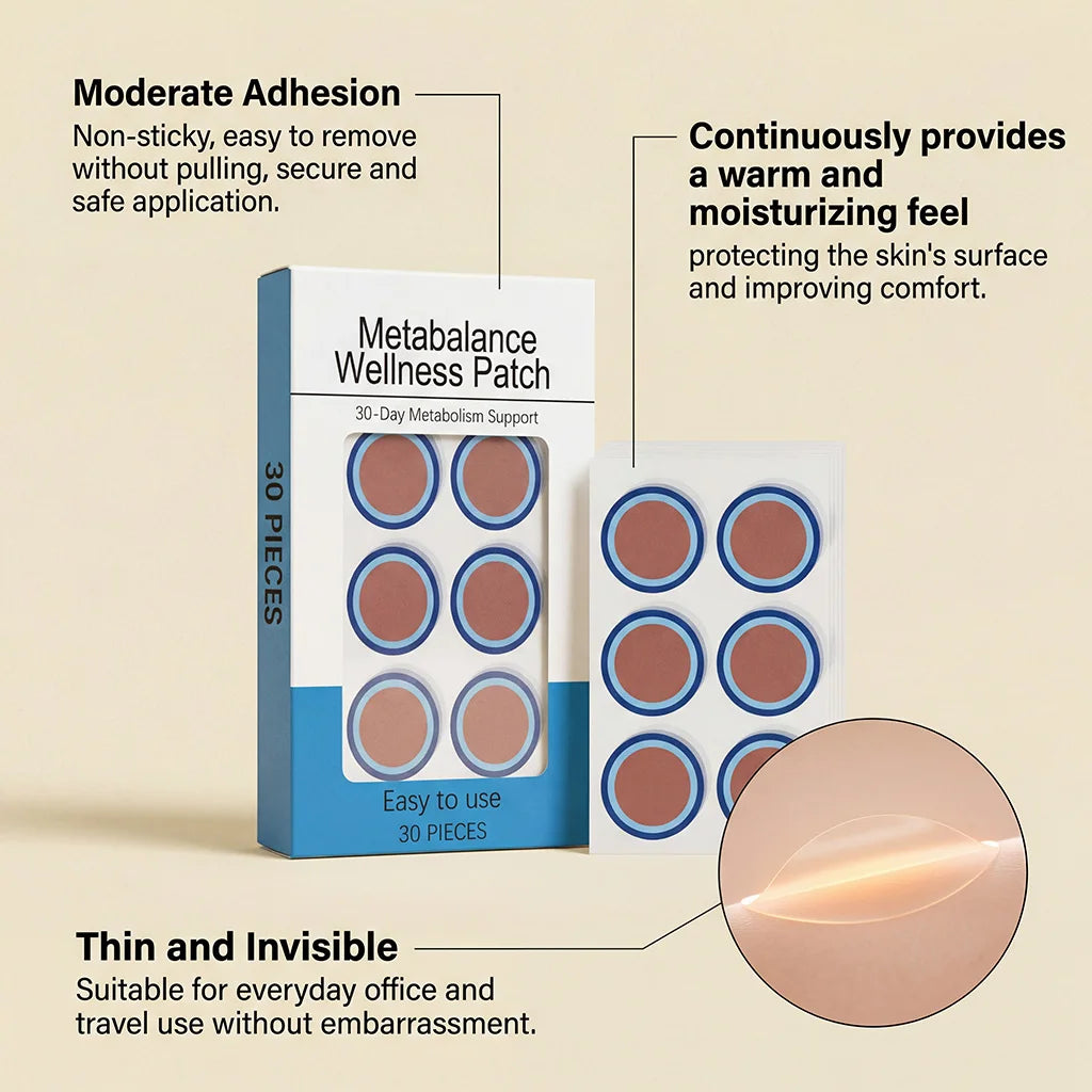 Ginger Body Care Patches Adjust Body Balance Gentle Physical Care Enhance Metabalance Skins Friendly Breathable Wellness Patch