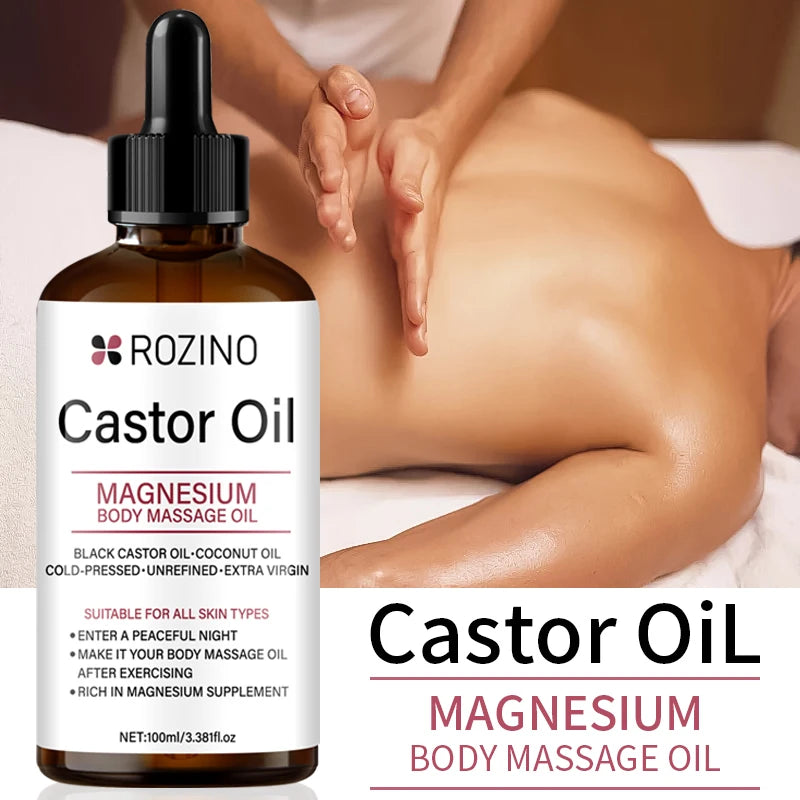 1Pcs/2Pcs/3Pcs Magnesium Essential Oil, Suitable for Body Massage, Moisturizing and Nourishing the Skin, Improving Dryness and Roughness, Suitable for Full-Body Home Massage, Enhancing the Spa Experience, Relaxing Tense Muscl