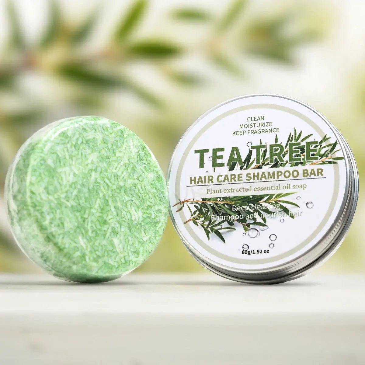 Australian Tea Tree Essential Oil Nourishing Shampoo Deeply Cleanses Moisturizes Controls Oil In Shampoo Caring For Scalp Hair Halalzen