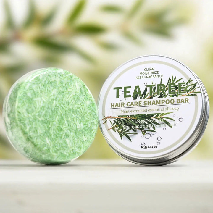 Australian Tea Tree Essential Oil Nourishing Shampoo Deeply Cleanses Moisturizes Controls Oil In Shampoo Caring For Scalp Hair Halalzen