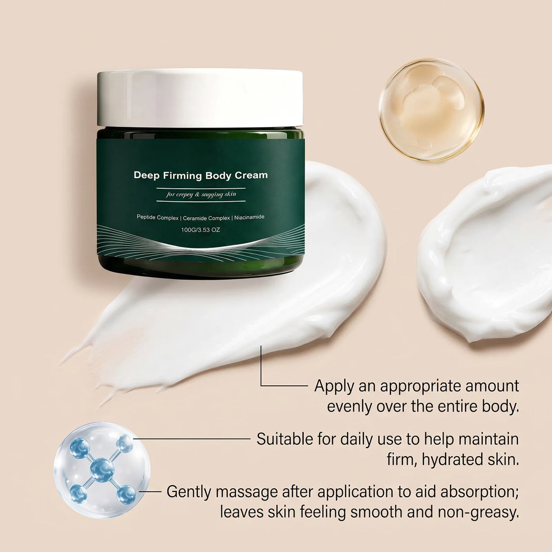 Body Creams Moisturiser For Glowing Skin Repair Rough Dullness Anti Drying Easy Absorption Lasting Nourish Skin Brighten Lotions