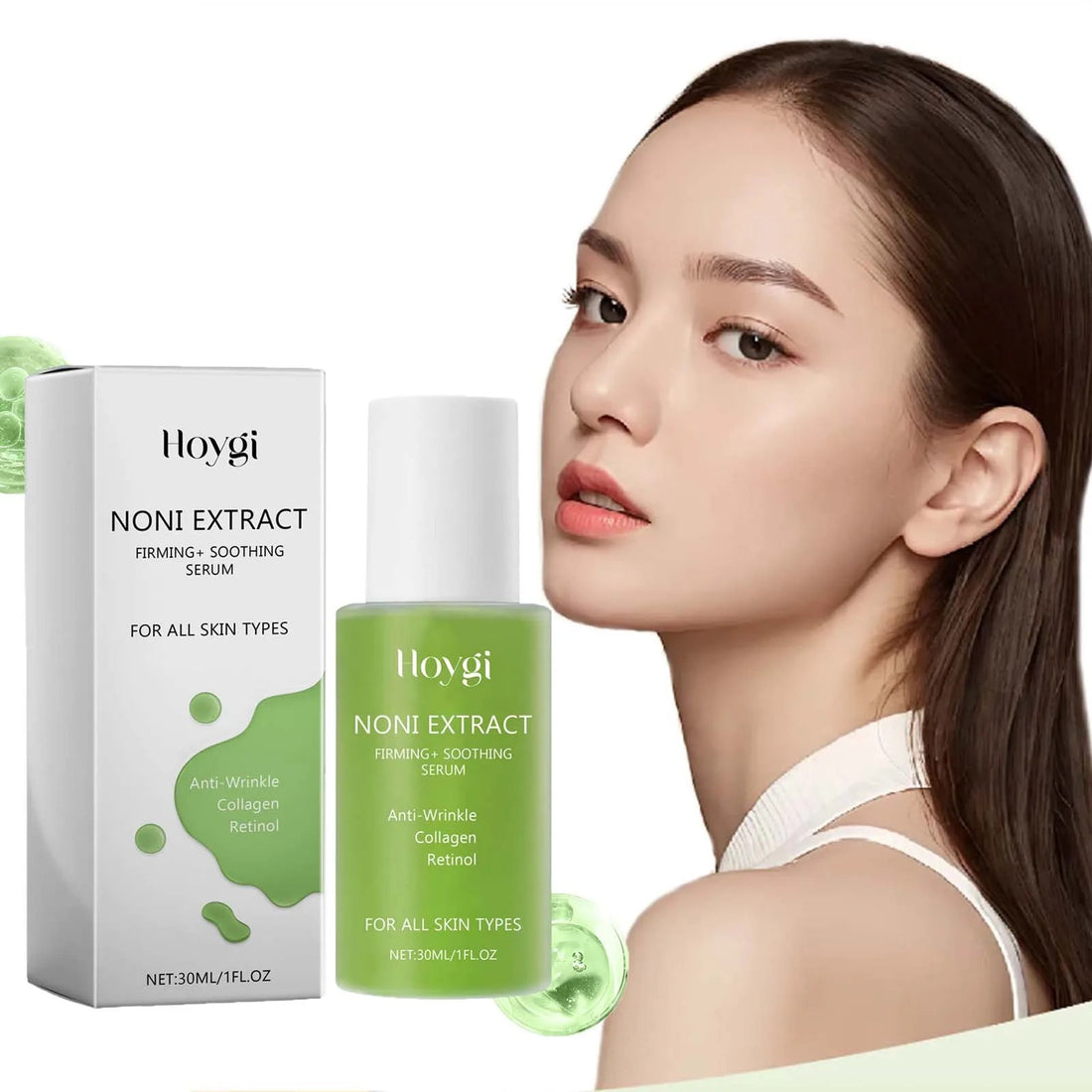 Retinol Serum Noni Fruit Essence Nourishing Brightening & Plumping Moisturizing Firming Smoothing Soothing Facial Skin Care Halalzen