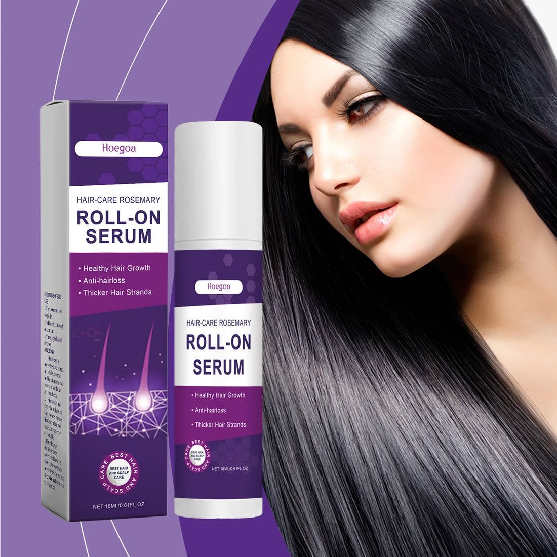 Hair Growth Serum Anti Hair Loss Strengthening Hair Roots Prevent Baldness Reduce Shedding Deep Moisturizing Nourish Hair Care
