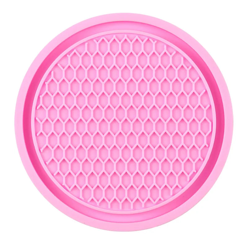 Car Non-slip Water Cup Pad Rhinestone Decoration Auto Interior For Useful Things For Cars Car Duck Ornaments Interior