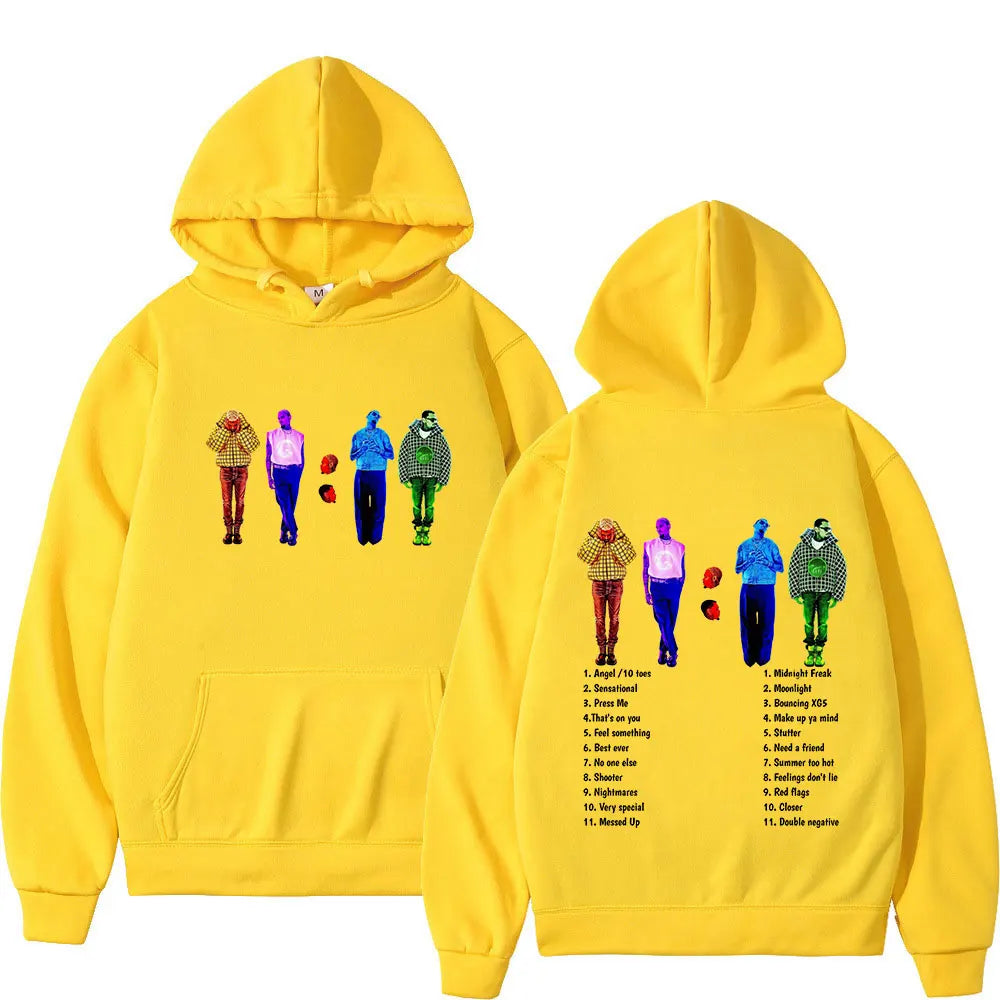 Rapper Chris Brown 11:11 Album Hoodies Men Women Fashion Hip Hop Hooded Sweatshirts Fans Gift Casual Comfort Oversized Pullovers