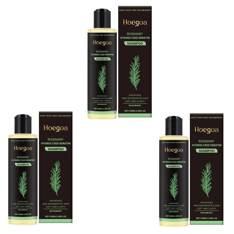 Rosemary Shampoo,Hair Growth Deep Clean Scalp,Anti Dandruff Oil Control Strengthen Root Nourish Volumizing Thickening Hair Care